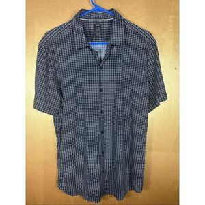 Hugo Boss mens printed polo shirt size XL sharp fit